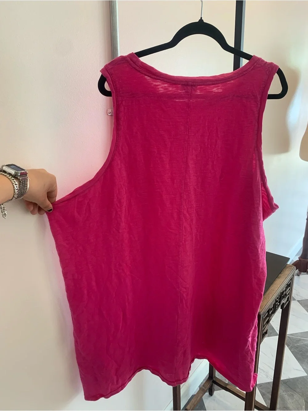 194 J. Crew Hot Pink Tank Top